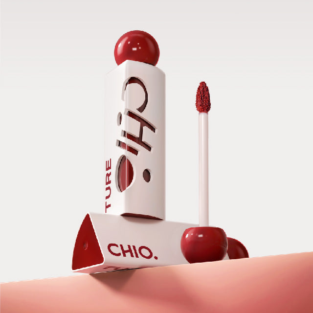 CHIOTURE Triangular Lip Mud Matte Lipstick Chio ture 稚优泉三角唇泥 雾面哑光唇釉肉桂奶茶色