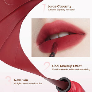 CHIOTURE Matte Lip Cream Velvet Matte Lipstick Chio ture 稚优泉哑光唇霜 雾面丝绒口红