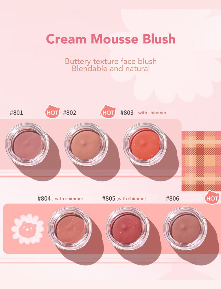 GOGO TALES Cream Mousse Blush Gogotales