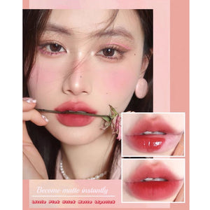 HOLD LIVE Sweet Little Pink Stick Matte Lipstick Holdlive 甜系小粉棒水雾唇釉