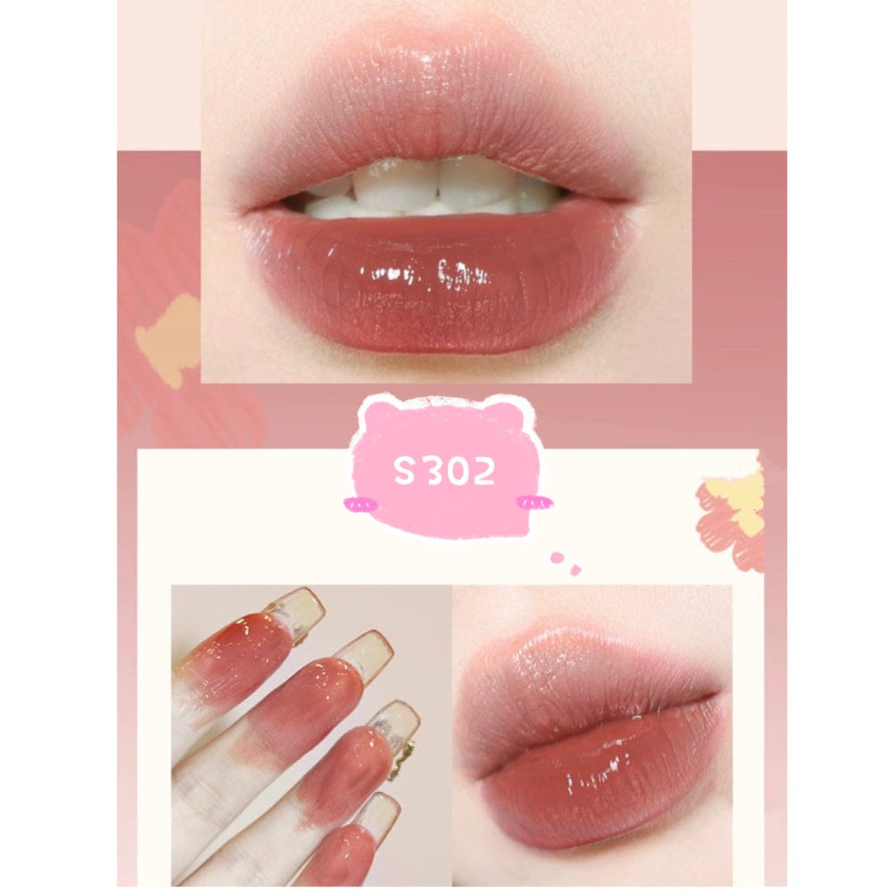 HOLD LIVE Sweet Little Pink Stick Gloss Lipstick Holdlive 甜系小粉棒水光唇釉