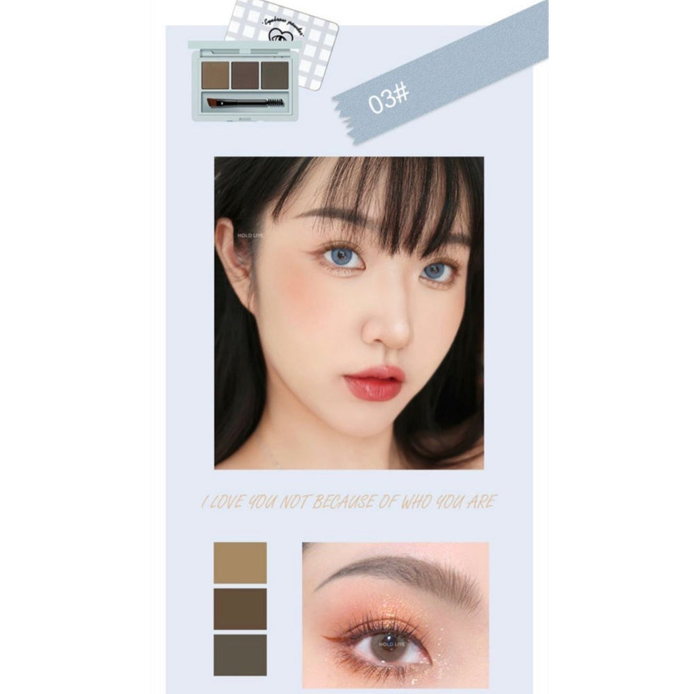 HOLD LIVE Shaping Eyebrow Powder Holdlive 塑形绒雾眉粉