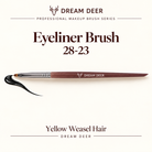 Dream Deer Eyeliner Brush — Professional Series 28-23 — application