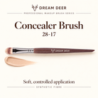 Dream Deer Concealer Brush — Professional Series 28-17 — application