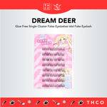 DREAM DEER Glue Free Single Cluster False Eyelashes Idol Fake Eyelash 梦鹿免胶单簇假睫毛 爱豆女团风假睫毛