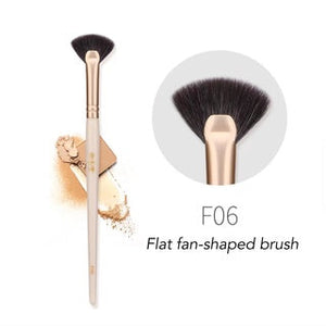 MSQ White Jade Face Makeup Brush 魅丝蔻白玉堂羊毛脸部刷