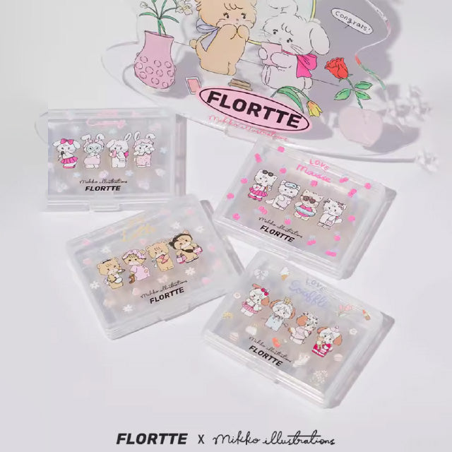 FLORTTE X Mikko Invisible Natural Double Eyelid Tape 花洛莉亚 X Mikko 联名款隐形自然双眼皮贴