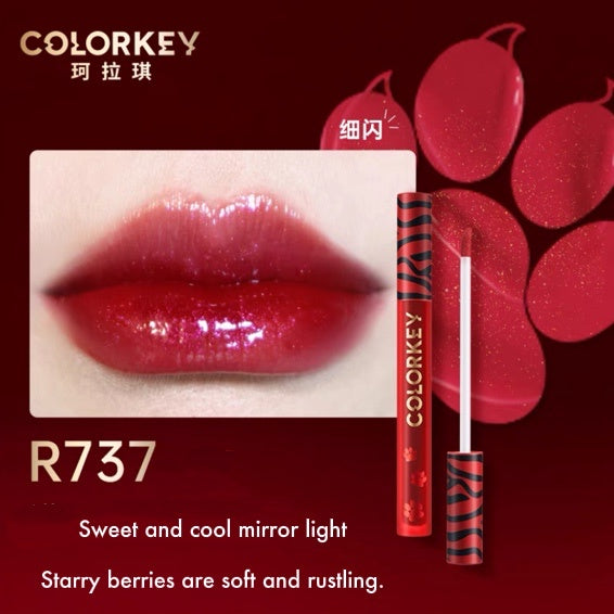 COLORKEY Airy Lip Lacquer Gloss Series Colorkey Liquid Lipstick Colorkey 珂拉琪空气唇釉镜光系列 薇娅李佳琪推荐 微娅同款唇釉 显色保湿持久