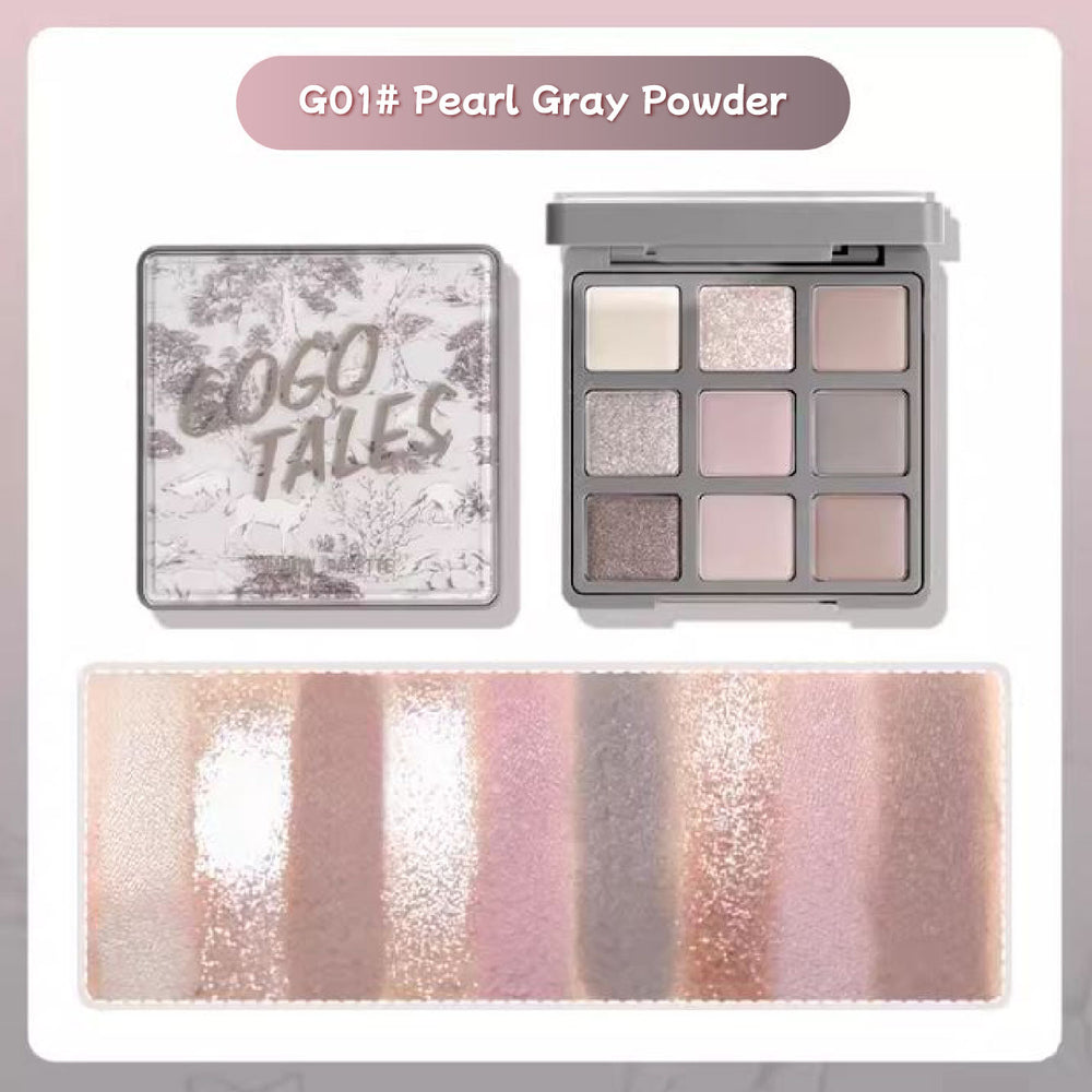 GOGO TALES Light Impression 9 Color Eyeshadow Palette Gogotales 戈戈舞光影印象九色眼影盘