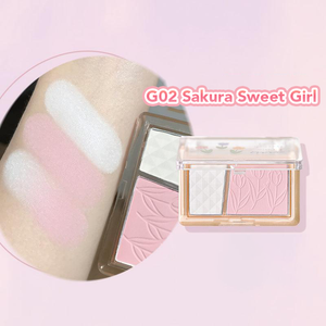 GOGO TALES Blush Highlighter Contour Gogotales 戈戈舞腮红高光一体盘