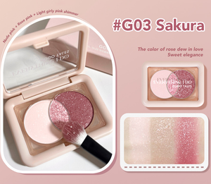 GOGO TALES Tricolor Eyeshadow Palette Gogotales 戈戈舞小方盒3色眼影盘