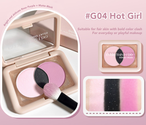 GOGO TALES Tricolor Eyeshadow Palette Gogotales 戈戈舞小方盒3色眼影盘