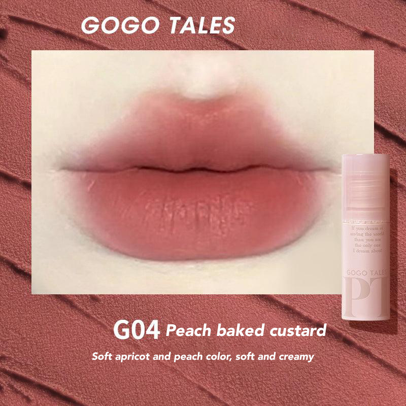 GOGO TALES Misty Lip Glaze Gogotales 戈戈舞拾物集裸粉棒唇泥