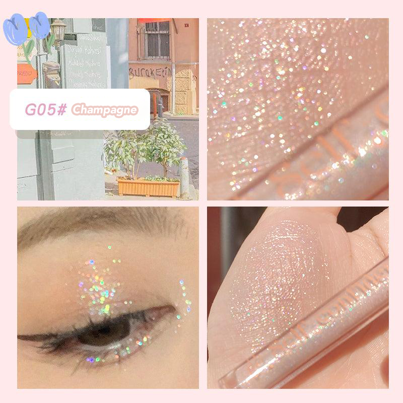 GOGO TALES Ice Glitter Galaxy Liquid Eyeshadow Gogotales 戈戈舞液体眼影