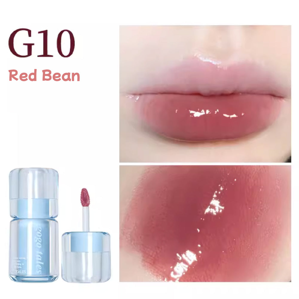 GOGO TALES Pink Glass Essence Lip Gloss Mirror Lipstick Gogotales 戈戈舞大冰桶粉琉璃精华唇蜜 唇部精华唇釉镜面