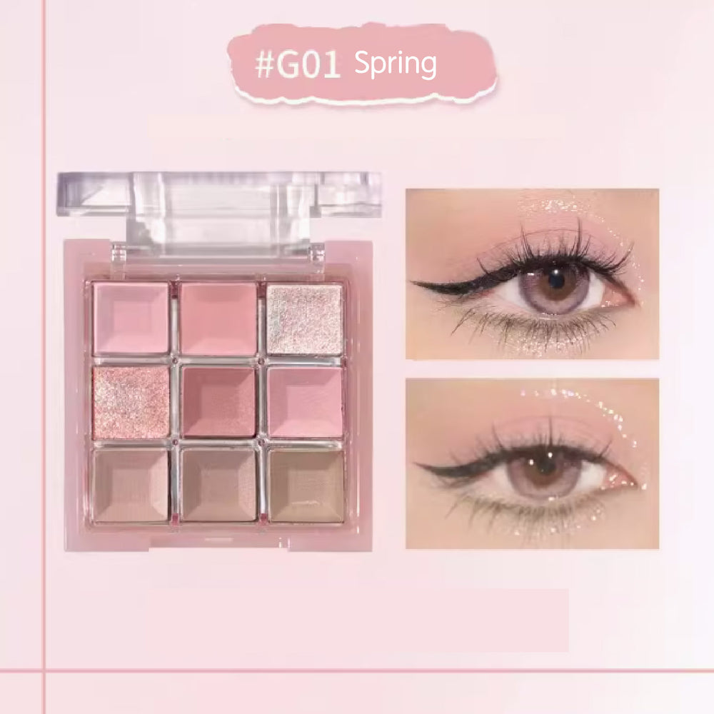 GOGO TALES Glaze Light Dream Eyeshadow Palette Gogotales 戈戈舞璃光梦境综合粉盘 眼影腮红高光一体盘