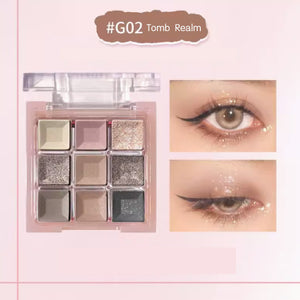 GOGO TALES Glaze Light Dream Eyeshadow Palette Gogotales 戈戈舞璃光梦境综合粉盘 眼影腮红高光一体盘