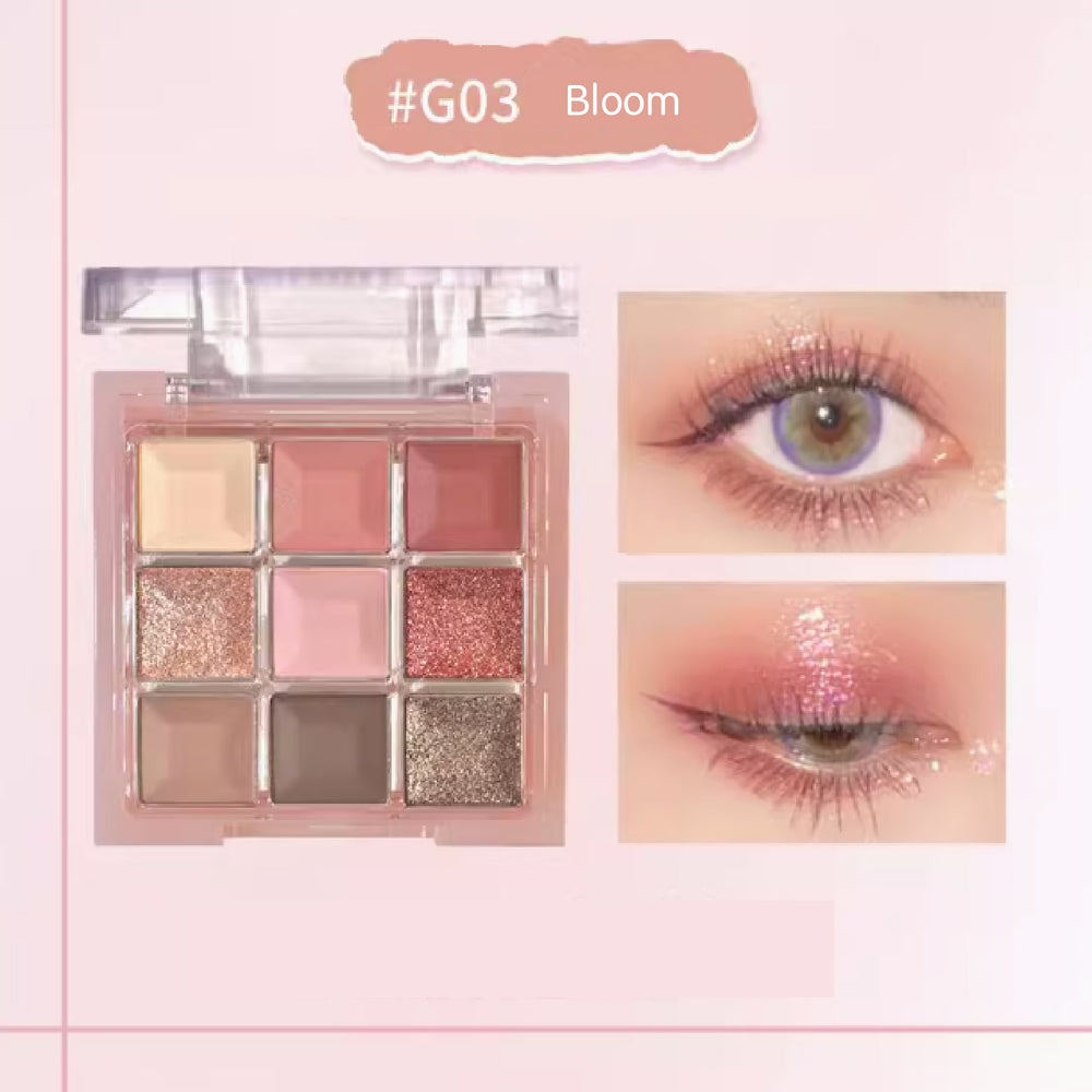 GOGO TALES Glaze Light Dream Eyeshadow Palette Gogotales 戈戈舞璃光梦境综合粉盘 眼影腮红高光一体盘