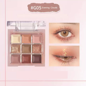 GOGO TALES Glaze Light Dream Eyeshadow Palette Gogotales 戈戈舞璃光梦境综合粉盘 眼影腮红高光一体盘