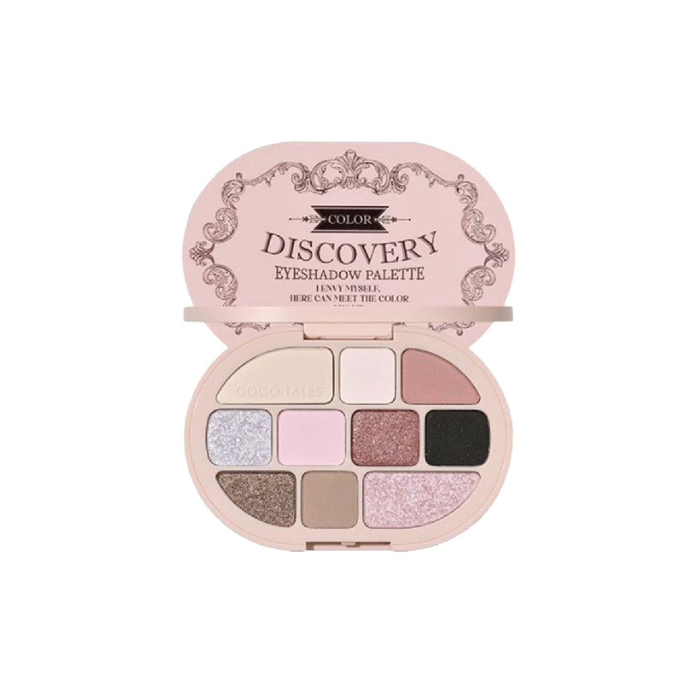 GOGO TALES 10-color Lolita Eyeshadow Palette Gogotales 戈戈舞10色洛丽塔眼影盘高光修容一体盘