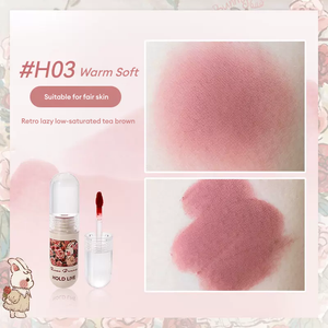 HOLD LIVE Bunny garden lip glaze velvet matte lipstick Holdlive 兔兔花园唇釉