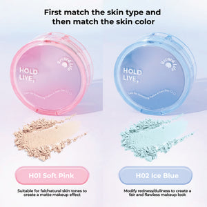 HOLD LIVE Naked Silk Mist Setting Loose Powder Holdlive 裸感丝雾定妆散粉 控油平价蜜粉不脱妆