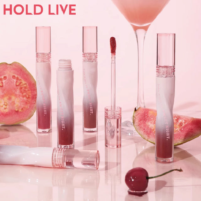 HOLD LIVE Watery Smoky Lip Glaze Mirror Lipstick Holdlive 水光朦胧唇蜜 滋润镜面口红保湿唇釉