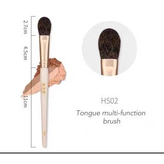 MSQ White Jade Face Makeup Brush 魅丝蔻白玉堂羊毛脸部刷