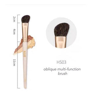 MSQ White Jade Face Makeup Brush 魅丝蔻白玉堂羊毛脸部刷