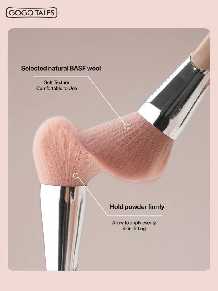 GOGO TALES Soft Cloud Makeup Brush Set Gogotales