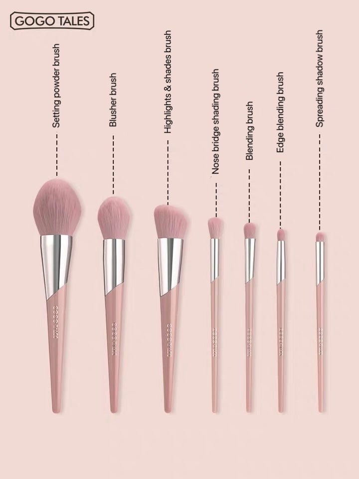 GOGO TALES Soft Cloud Makeup Brush Set Gogotales