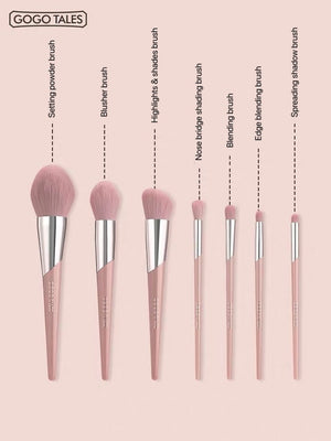 GOGO TALES Soft Cloud Makeup Brush Set Gogotales