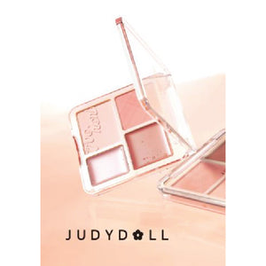 JUDYDOLL Blush Highlighter Palette Blush Cream Powder 橘朵腮红高光盘 腮红膏腮红盘