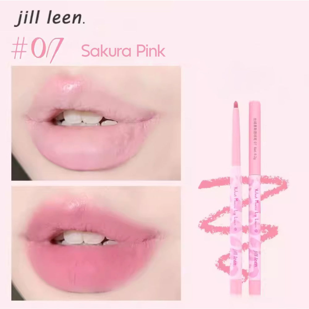 JILL LEEN Velvet Mousse Lip Liner Jillleen 丝绒慕斯唇线笔