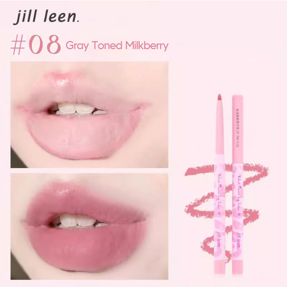 JILL LEEN Velvet Mousse Lip Liner Jillleen 丝绒慕斯唇线笔