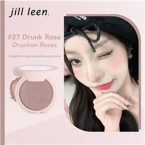 JILL LEEN Colorful Soft Matte Blush Jillleen 缤纷柔雾腮红