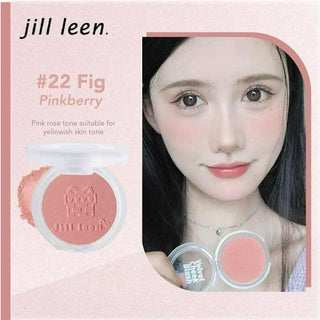 JILL LEEN Colorful Soft Matte Blush Jillleen 缤纷柔雾腮红