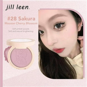 JILL LEEN Colorful Soft Matte Blush Jillleen 缤纷柔雾腮红