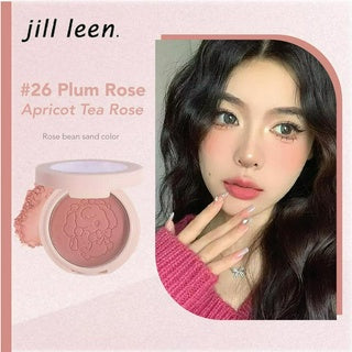 JILL LEEN Colorful Soft Matte Blush Jillleen 缤纷柔雾腮红