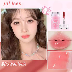 Jill Leen Milk Bottle Lip Mud Essence Lip Glaze Jillleen 牛奶瓶唇釉唇部精华 水光奶雾唇泥口红