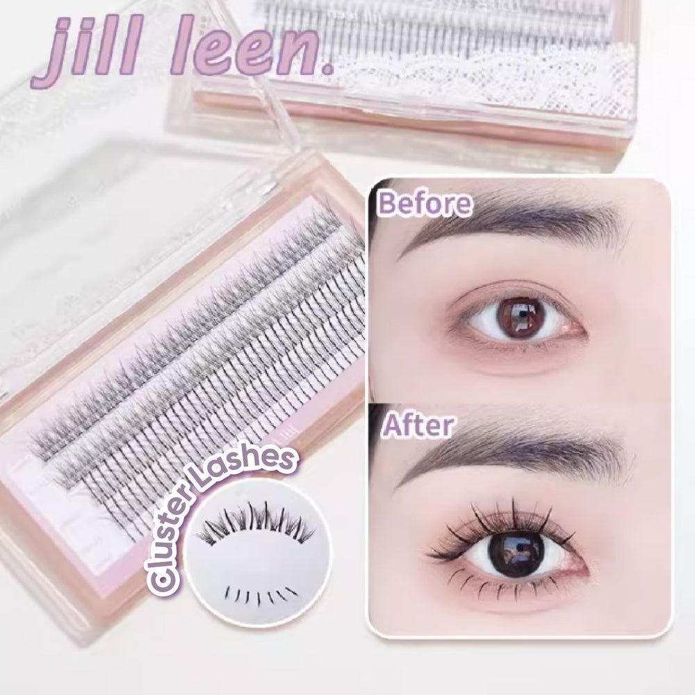 Jill Leen False Eyelashes Single Cluster Jillleen 单簇假睫毛组合装 自然眼睫毛