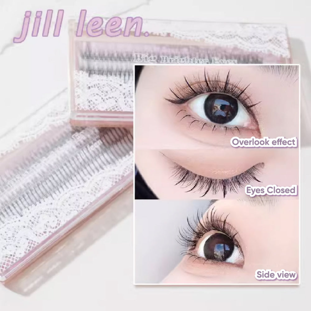 Jill Leen False Eyelashes Single Cluster Jillleen 单簇假睫毛组合装 自然眼睫毛