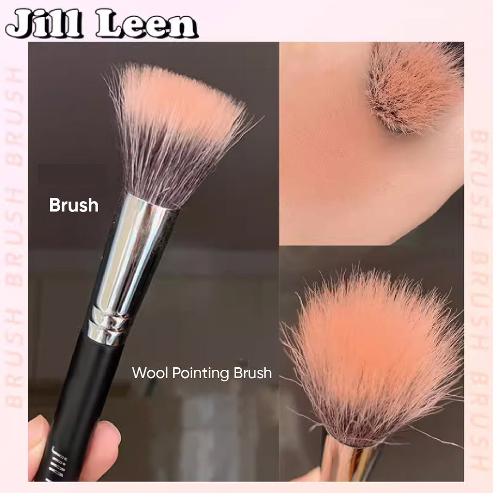 Jill Leen Makeup Blush Brush Jillleen 点彩刷腮红刷 羊毛自然均匀化妆刷