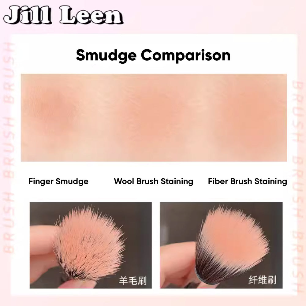 Jill Leen Makeup Blush Brush Jillleen 点彩刷腮红刷 羊毛自然均匀化妆刷