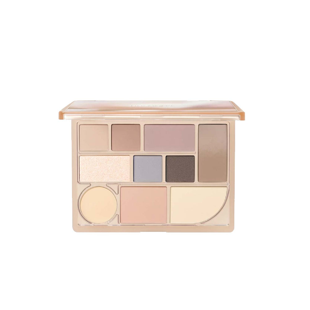 JUDYDOLL 10 Shade Multi-Functional Makeup Eyeshadow Palette Blush Contour Highlighter Judydoll 橘朵十色综合盘