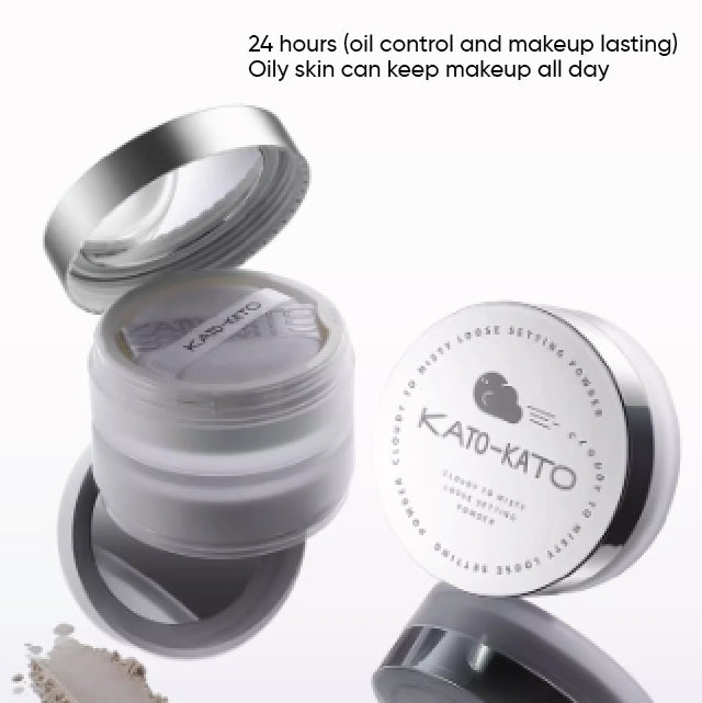 KATO-KATO Cloudy to Misty Loose Setting Powder Oil Control (8g/20g) Katokato 多云转雾控油散粉 控油持妆油皮散粉 (8g/20g)