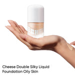 KATO-KATO Cheese Double Silky Liquid Foundation Oily Skin (30ml) Katokato 芝芝哒波丝滑粉底液 轻雾柔焦油皮粉底 (30ml)