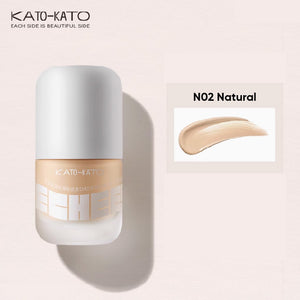 KATO-KATO Cheese Double Silky Liquid Foundation Oily Skin (30ml) Katokato 芝芝哒波丝滑粉底液 轻雾柔焦油皮粉底 (30ml)