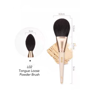 MSQ White Jade Face Makeup Brush 魅丝蔻白玉堂羊毛脸部刷