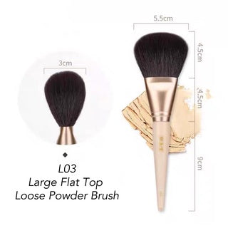 MSQ White Jade Face Makeup Brush 魅丝蔻白玉堂羊毛脸部刷